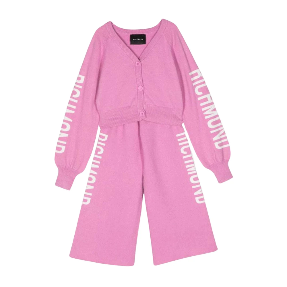 John Richmond Cardigan och byxor set Pink, Flicka