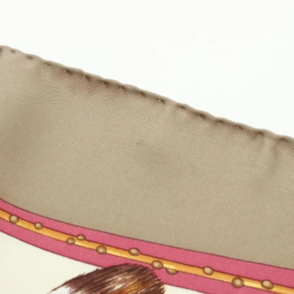 Salvatore Ferragamo Pre-owned Silk scarves Multicolor Dames