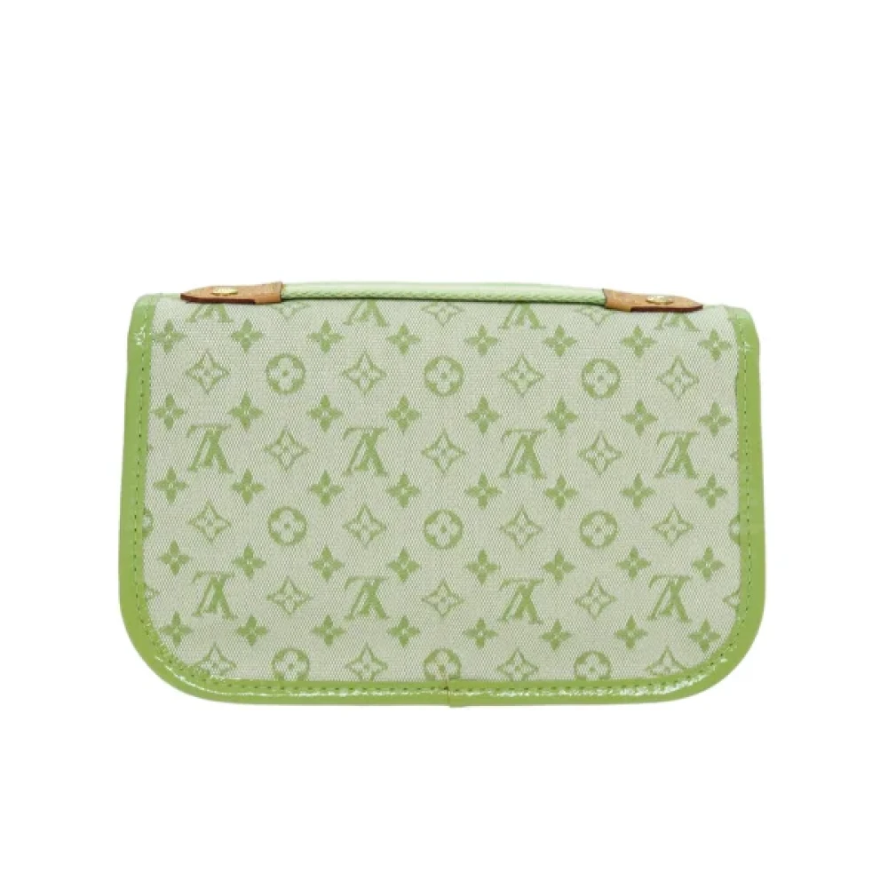 Louis Vuitton Vintage Pre-owned Canvas handbags Green Dames