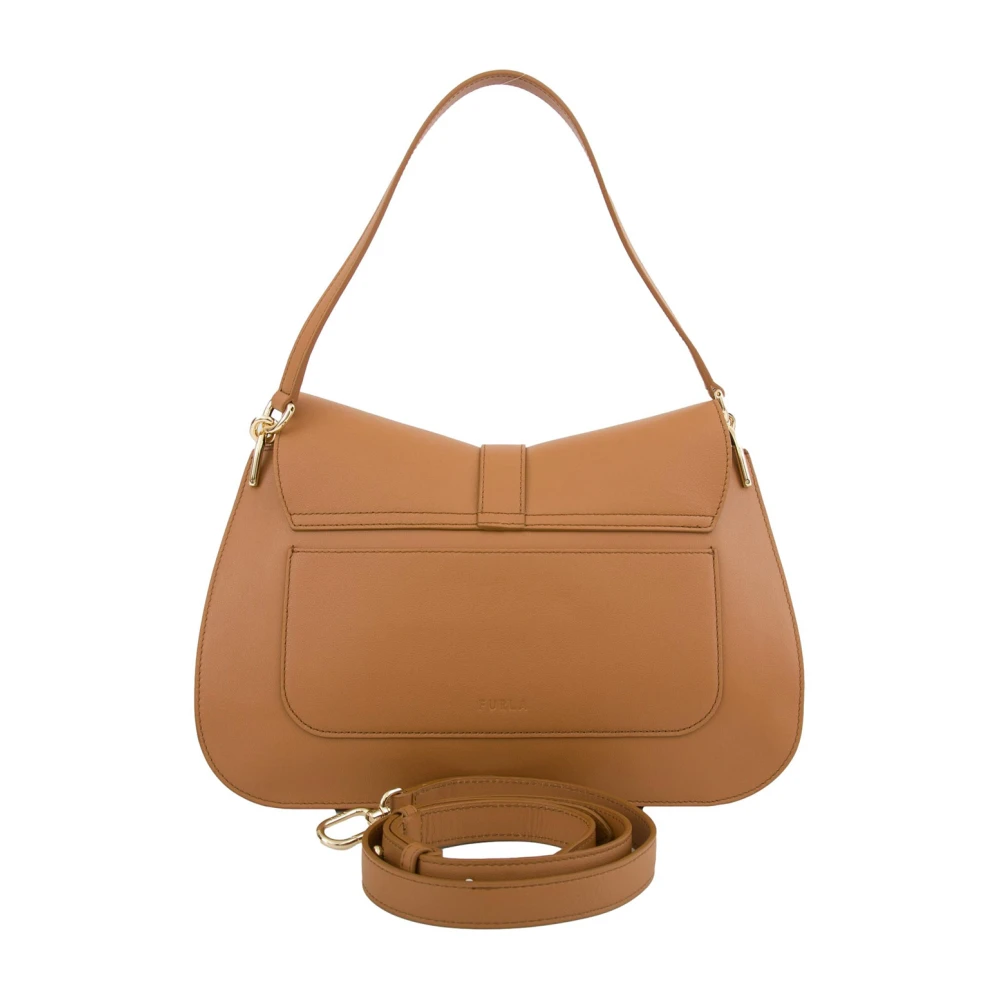Furla Leren Tassen Collectie Brown Dames