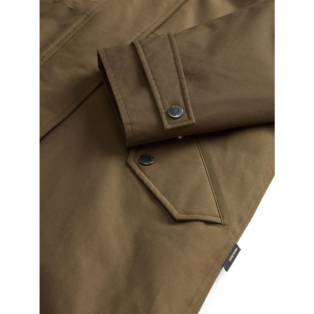 Woolrich Groene Parka Jas voor Vrouwen Green Dames