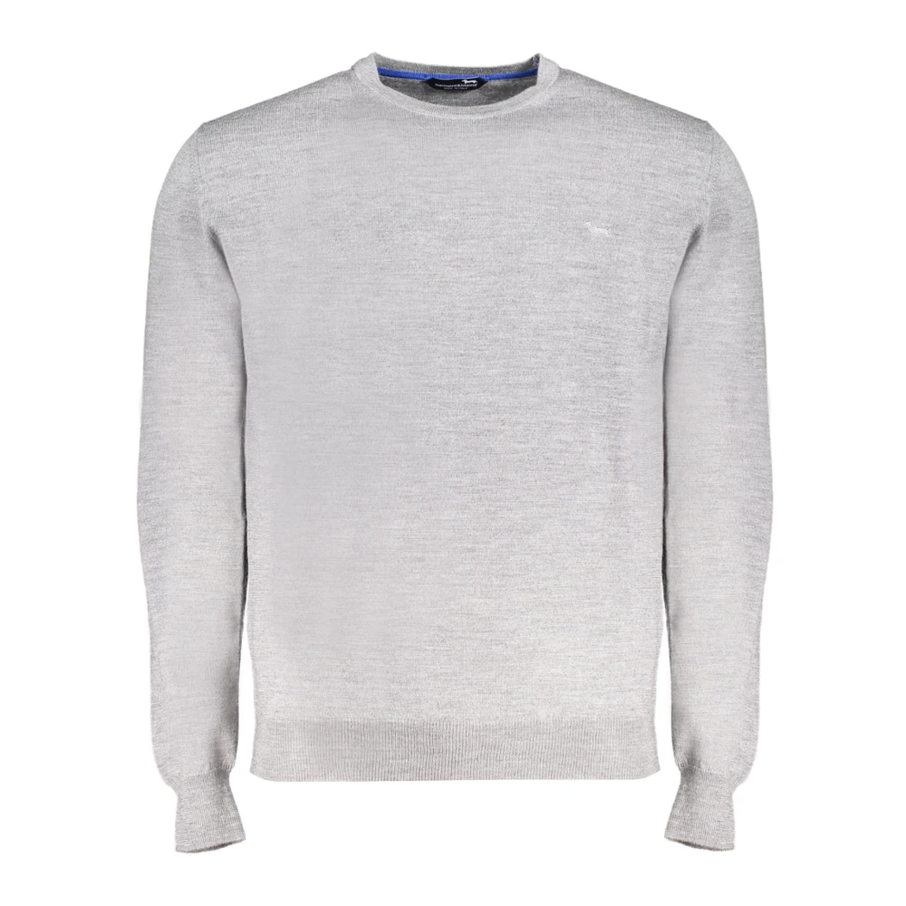 Harmont & Blaine Men's Gray Round-Neck Knitwear, 2XL, Clothing