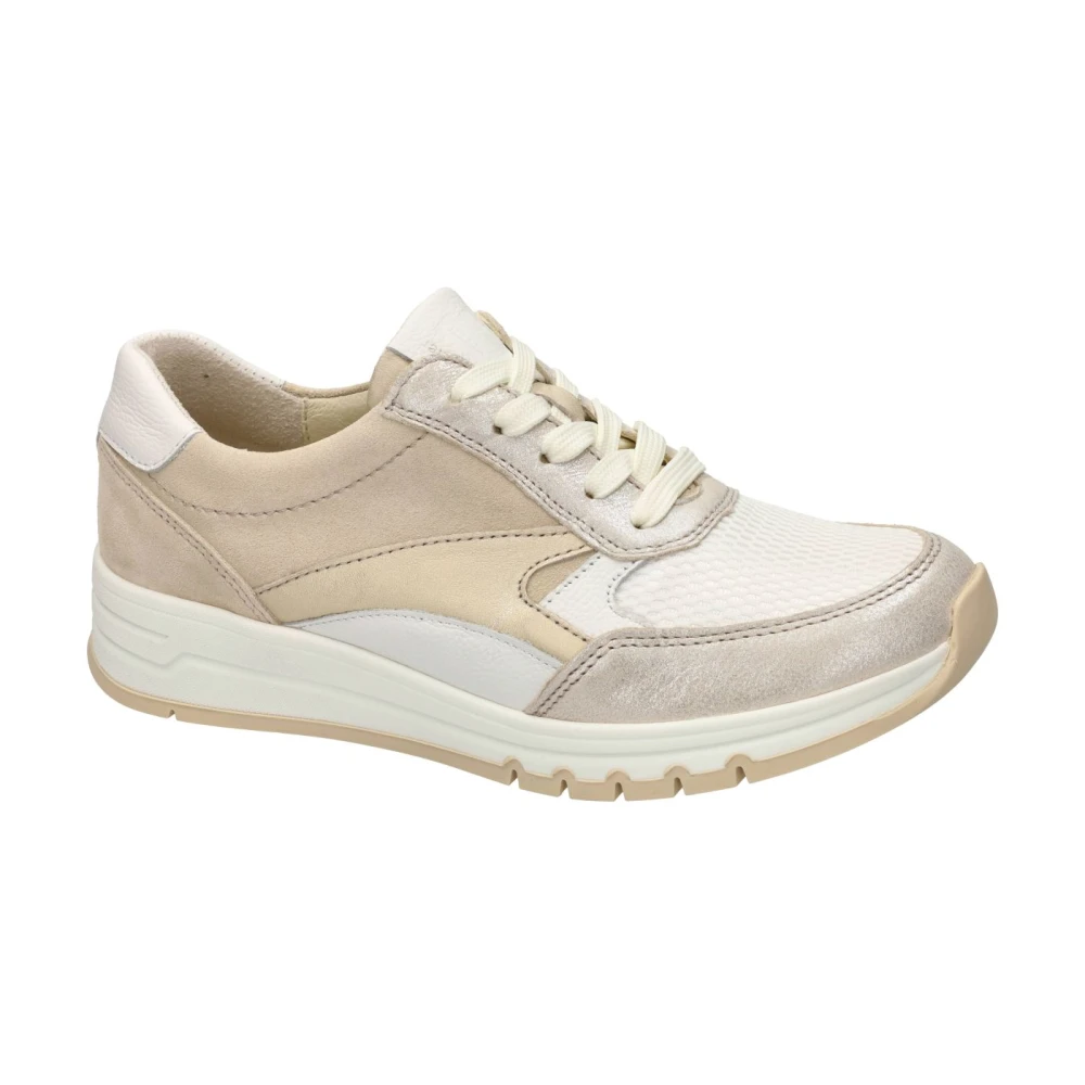 Waldläufer H-April 957003 Sneaker Dames Schoenen Beige