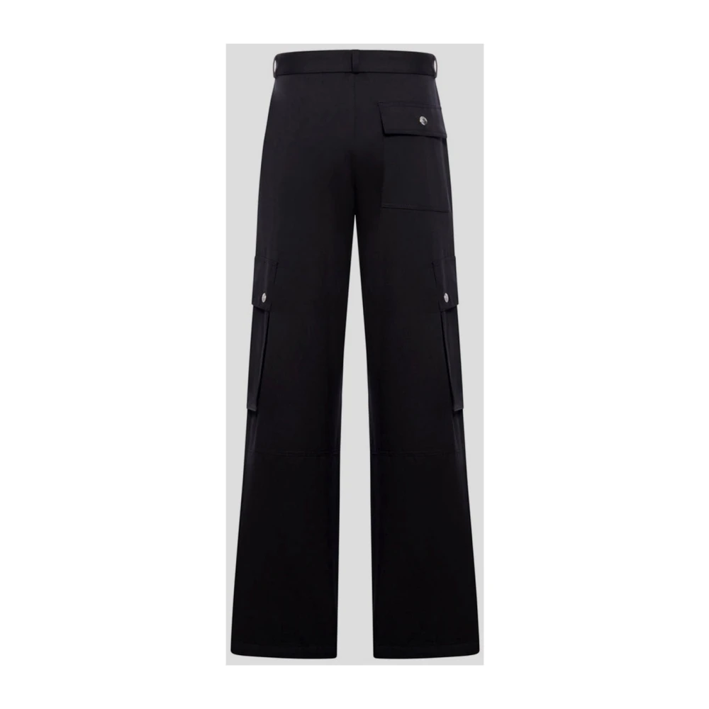 Jacquemus Cargo Katoenen Broek Black Heren