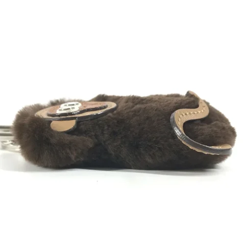 Louis Vuitton Vintage Pre-owned Fabric key-holders Brown Dames