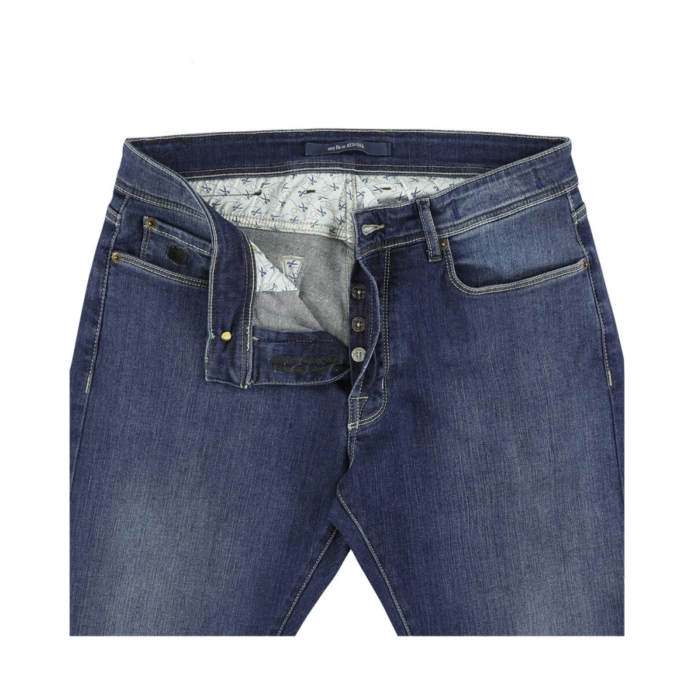 Atelier Noterman Denim Jeans Blue Heren