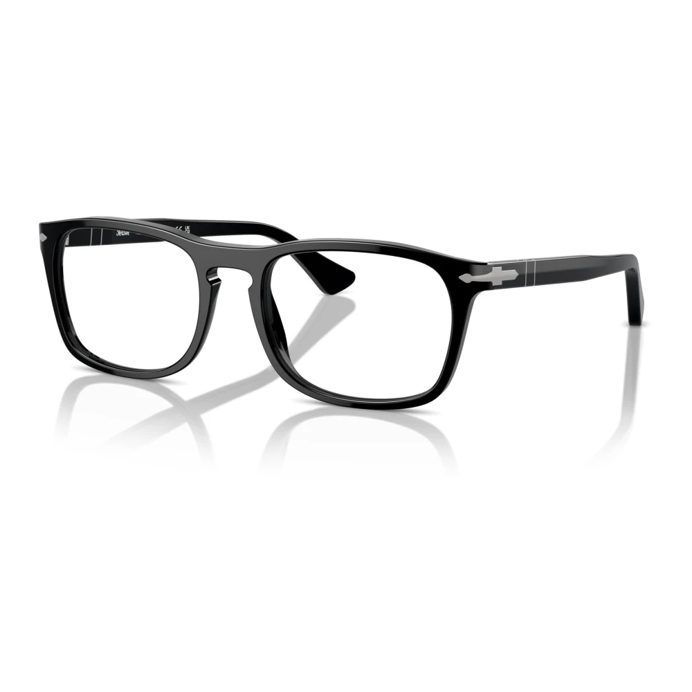Persol Zwarte Brillenmonturen Zonnebril Black Unisex