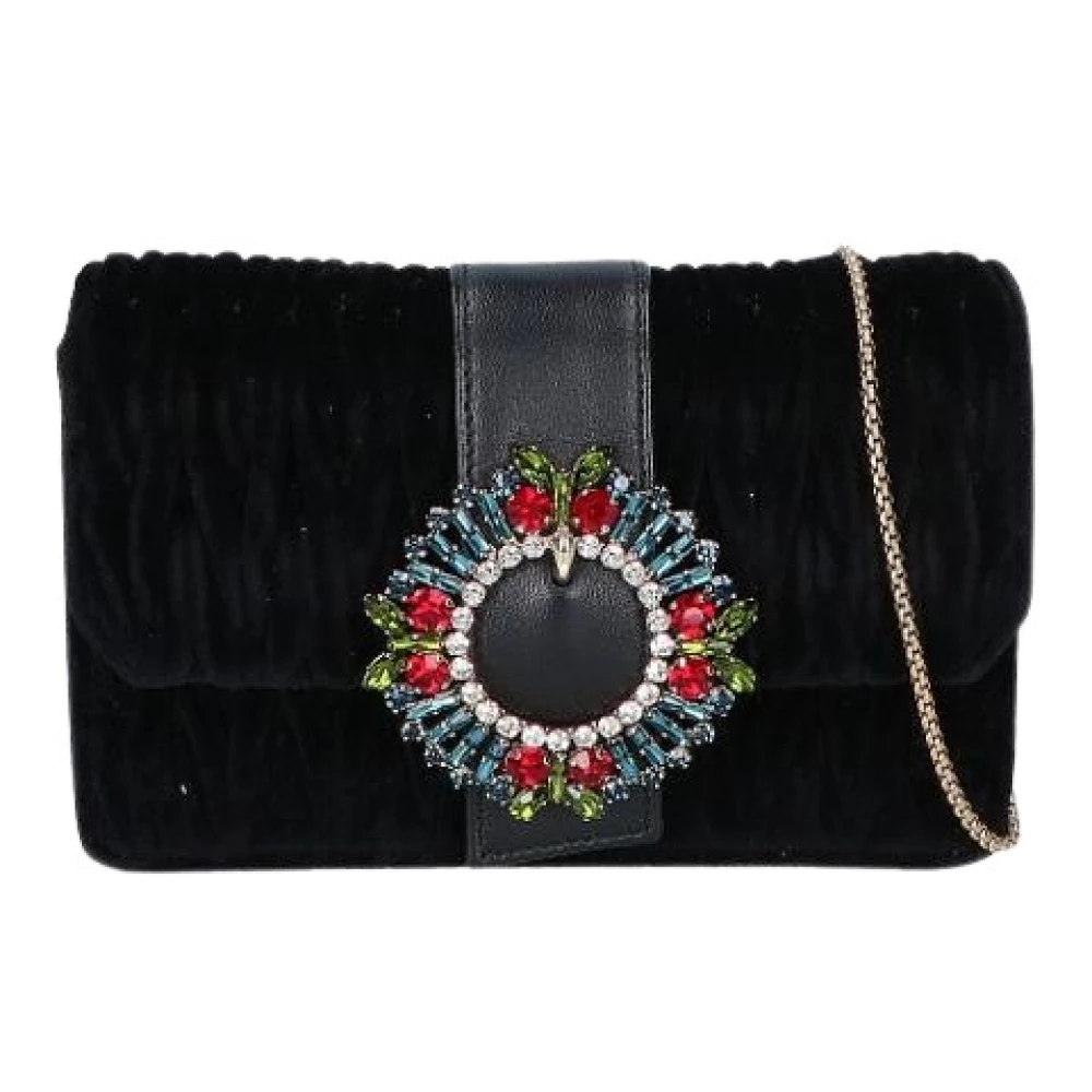 Pre-owned > Pre-owned Bags > Pre-owned Clutches - - Miu Miu Pre-owned - Modalova