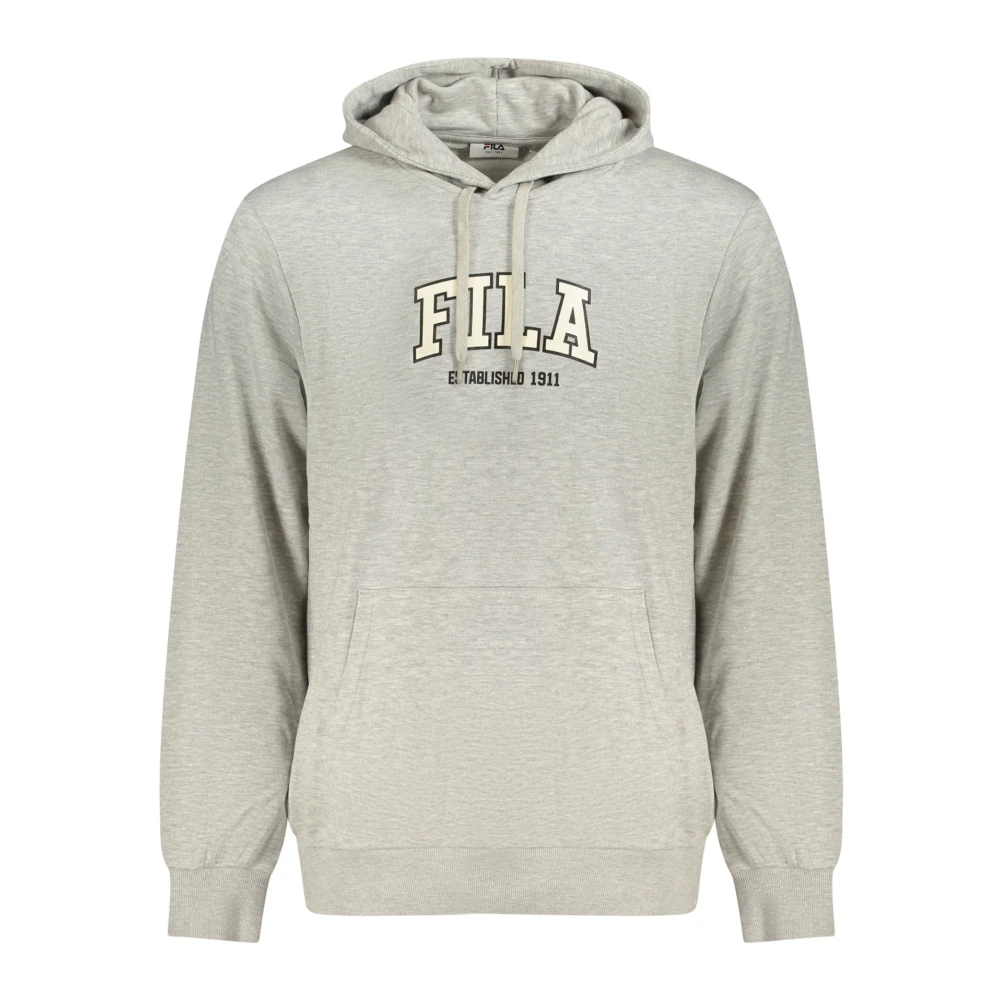 Fila Men's Gray Rifredi Hoodie - Hoodies - M - Sweatshirts & Hoodies