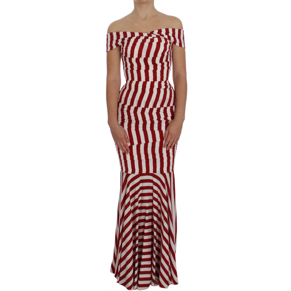 Dolce & Gabbana Donna Rosso Abiti, S, New,