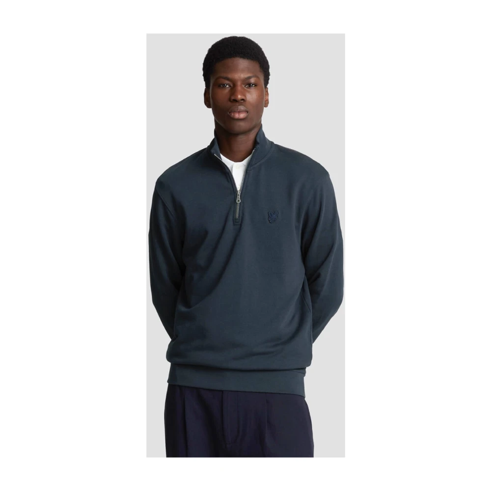 Lyle & Scott Stijlvolle Pullover Sweater Blue Heren