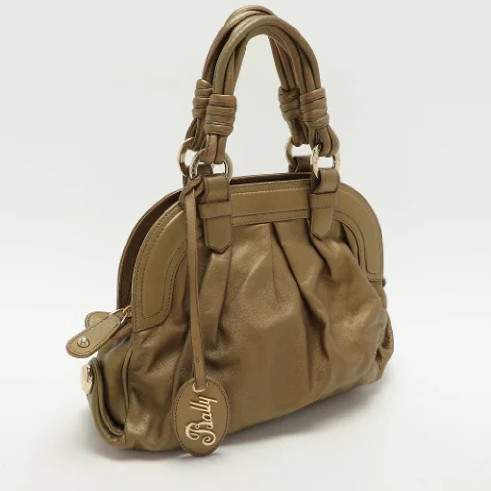 Bally Pre-owned Fabric handbags Green Dames