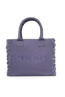 Frayed Lettering Medium Tote Bag