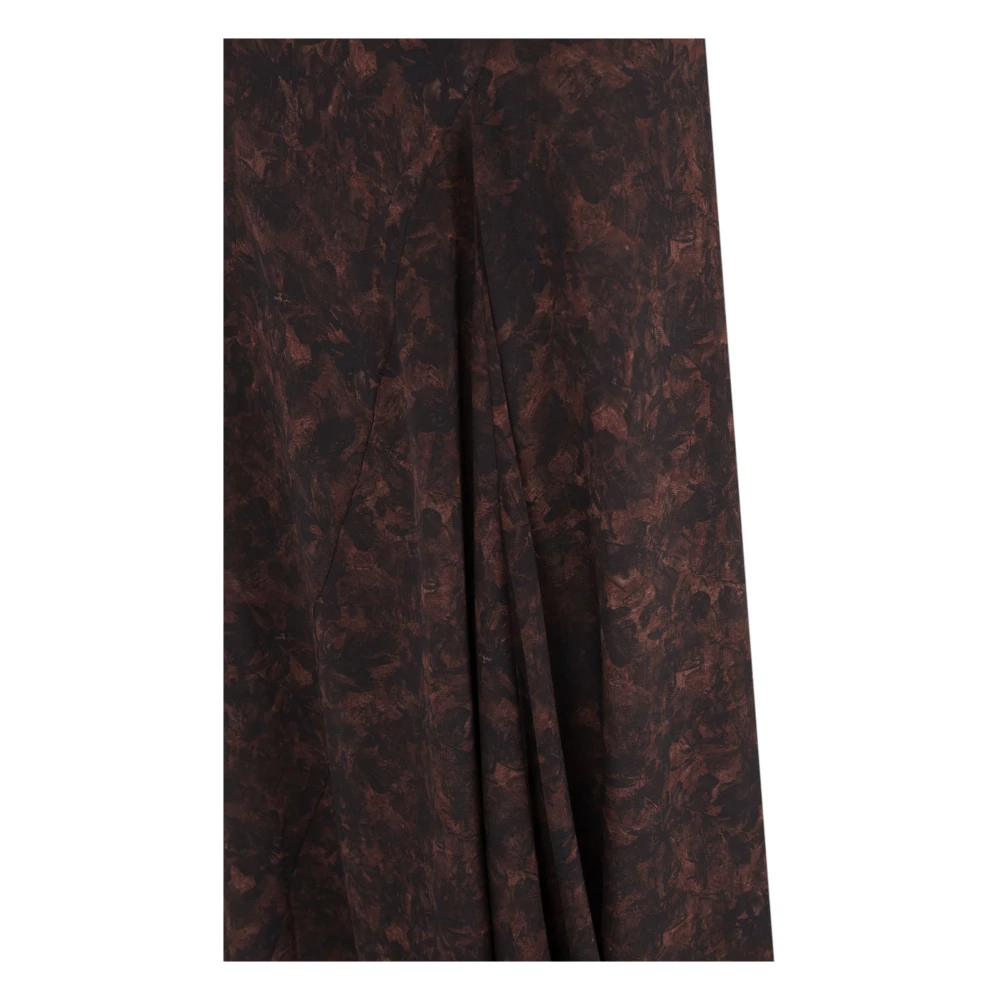 Cortana Zijden Mata Print Jurk Multicolor Dames