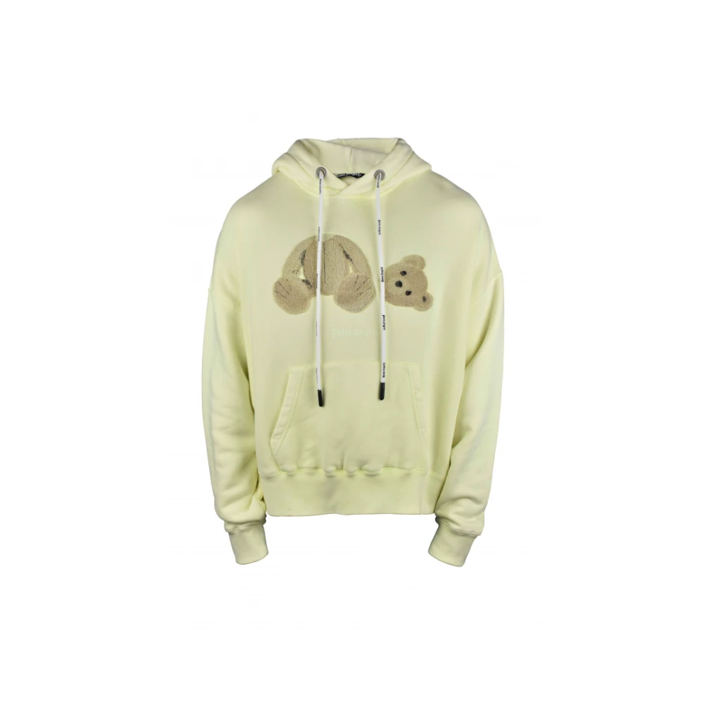 Palm Angels Herren Gelb Sweatshirts & Hoodies, Xlgröße: