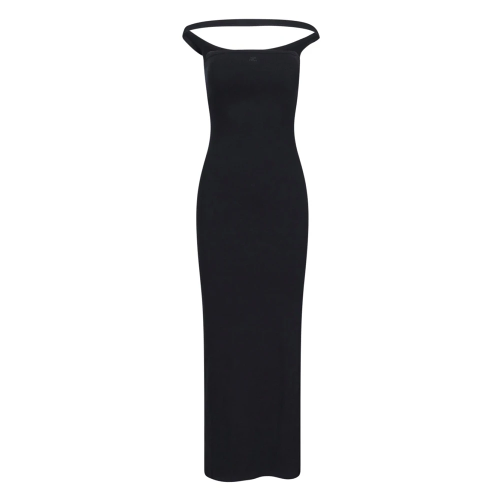 Courrèges Maxi Dresses Black Dames