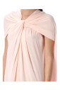robe-drapee-confetti-avec-encolure-nouee