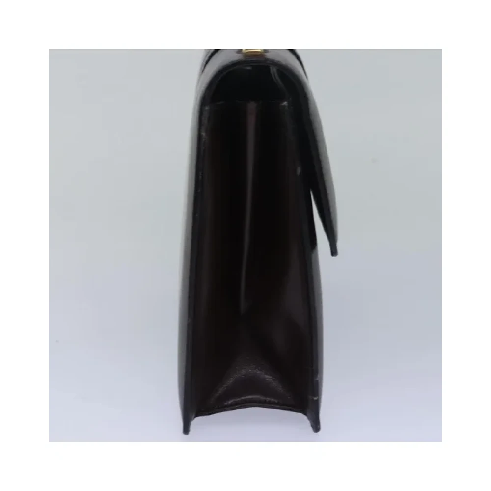 Burberry Vintage Pre-owned Leather handbags Brown Dames