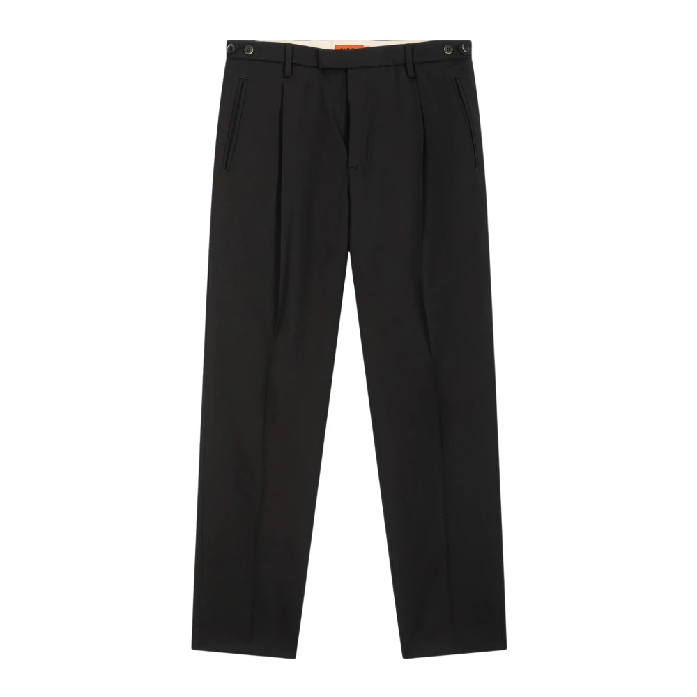 Barena Venezia Men's Black Suit Trousers, Xl, Suit Trousers