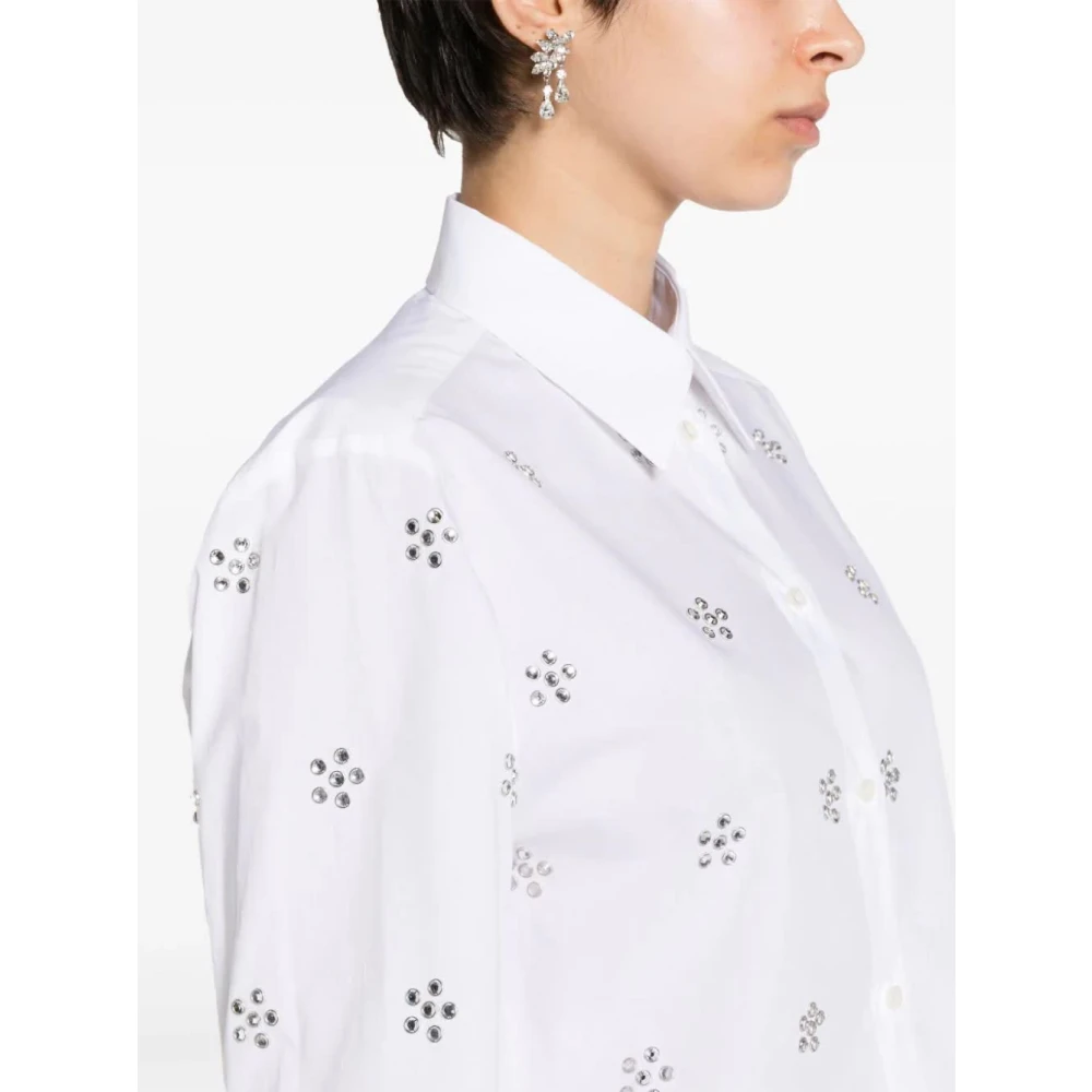 Msgm 01 Overhemd White Dames