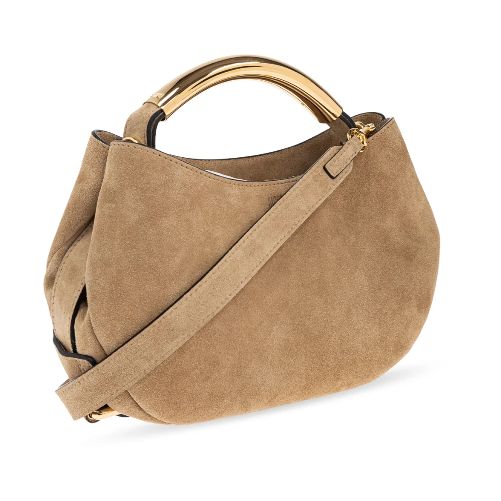 Moschino Suède handtas Beige Dames