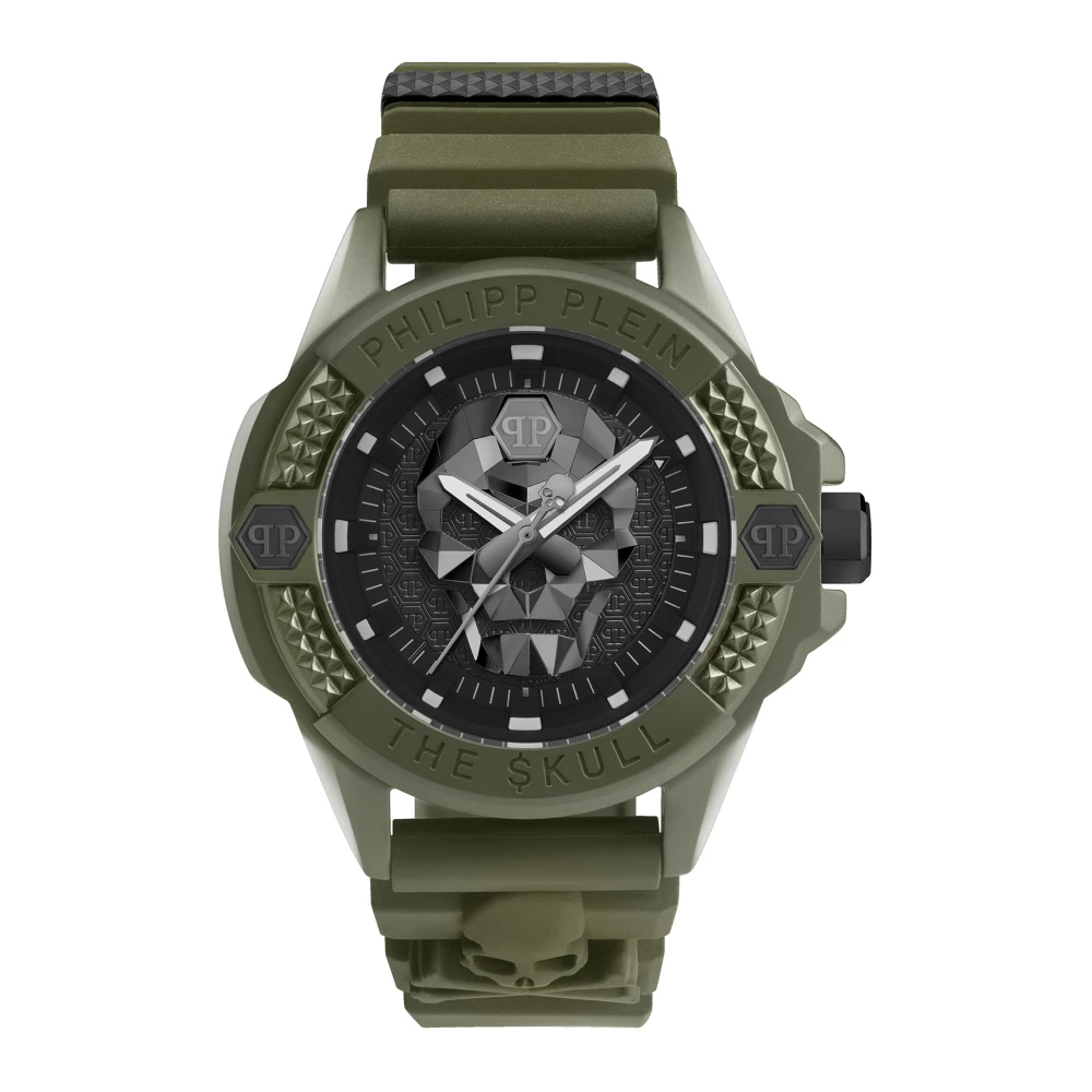 Philipp Plein , Watches, Male, Green, One Size, The $Kull Ecoceramic