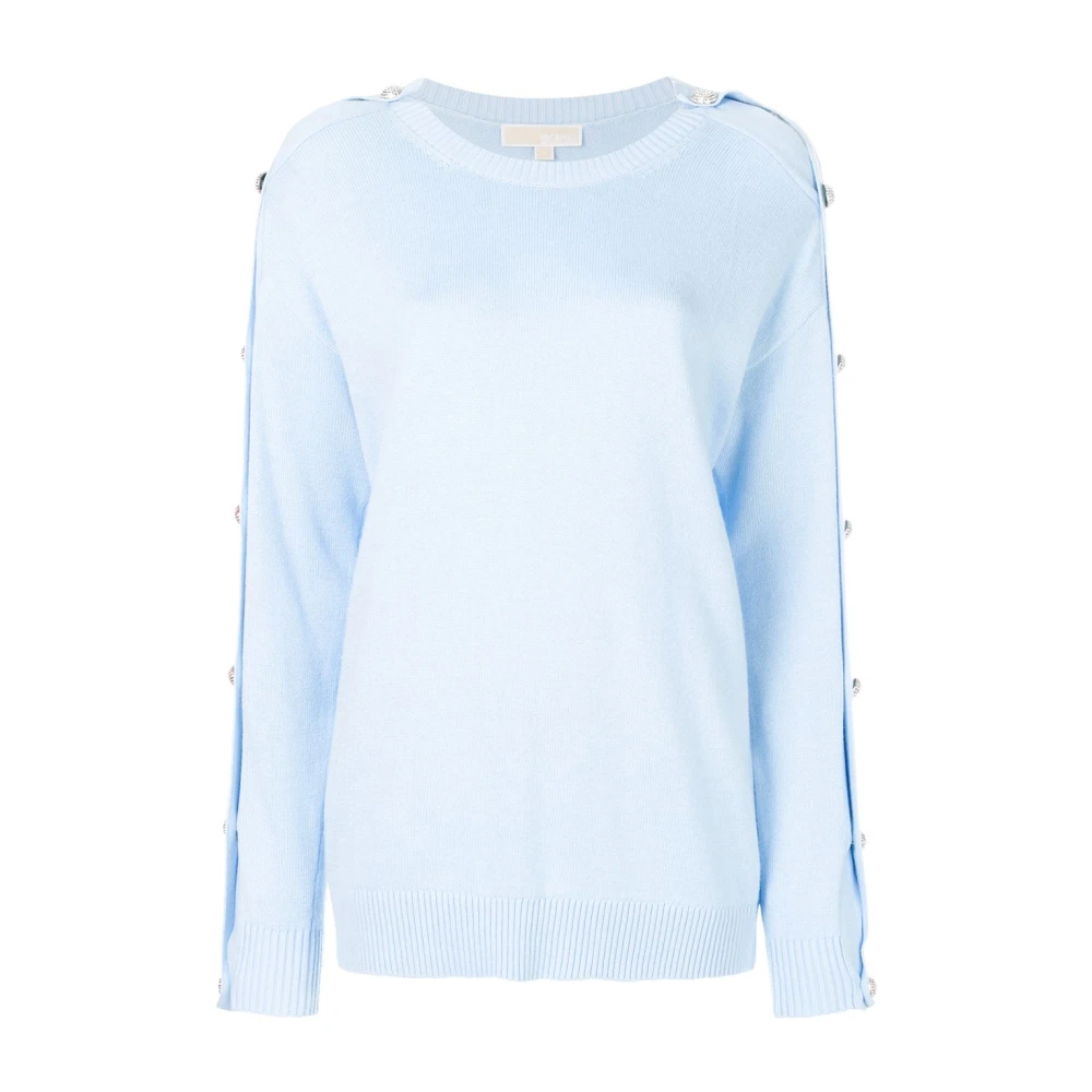 Michael Kors Crew Neck Sweater Blue Dames