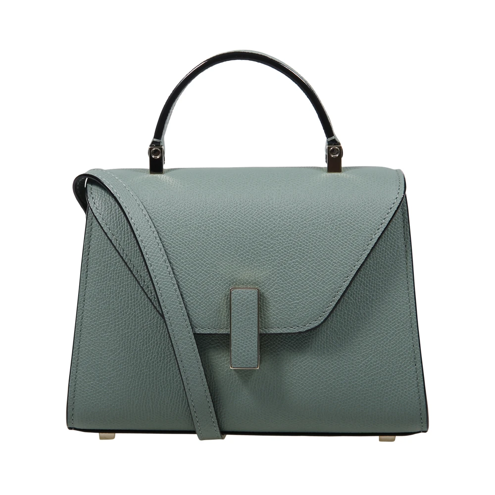 Valextra Eucalyptus Iside Micro Tas Green Dames