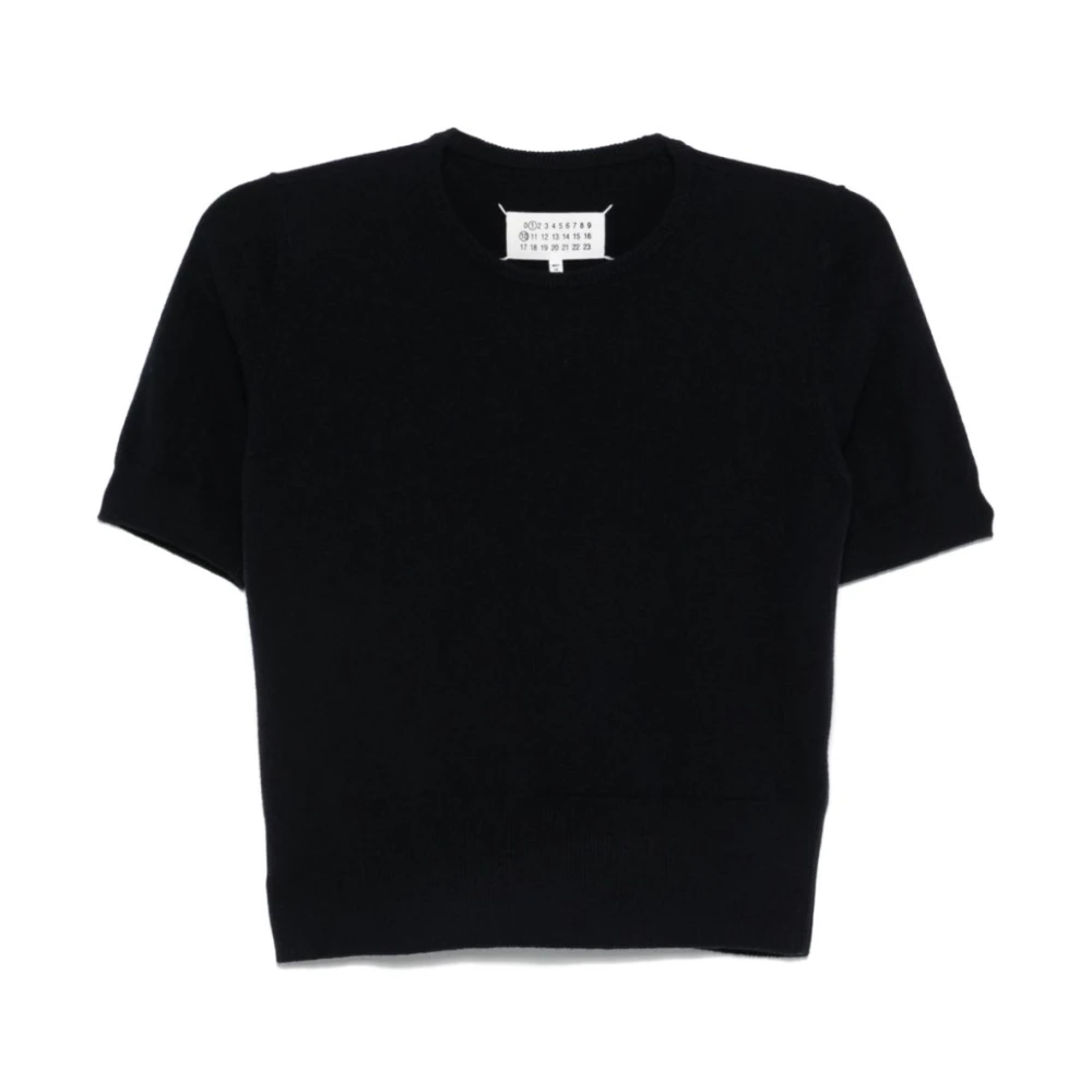 Maison Margiela Zwarte Sweater Collectie Black Dames