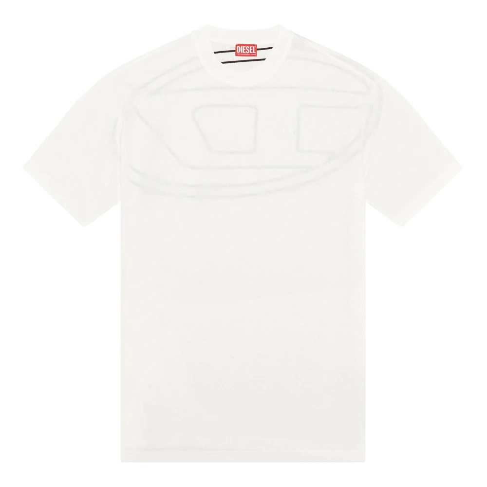 Diesel - Tops > T-Shirts - White - Diesel - Modalova
