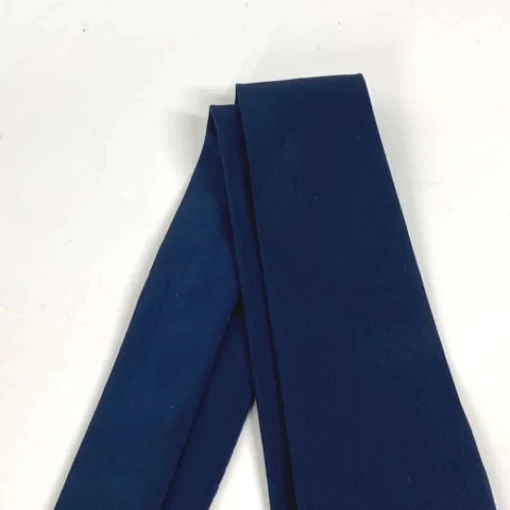 Louis Vuitton Vintage Pre-owned Fabric home-office Blue Heren