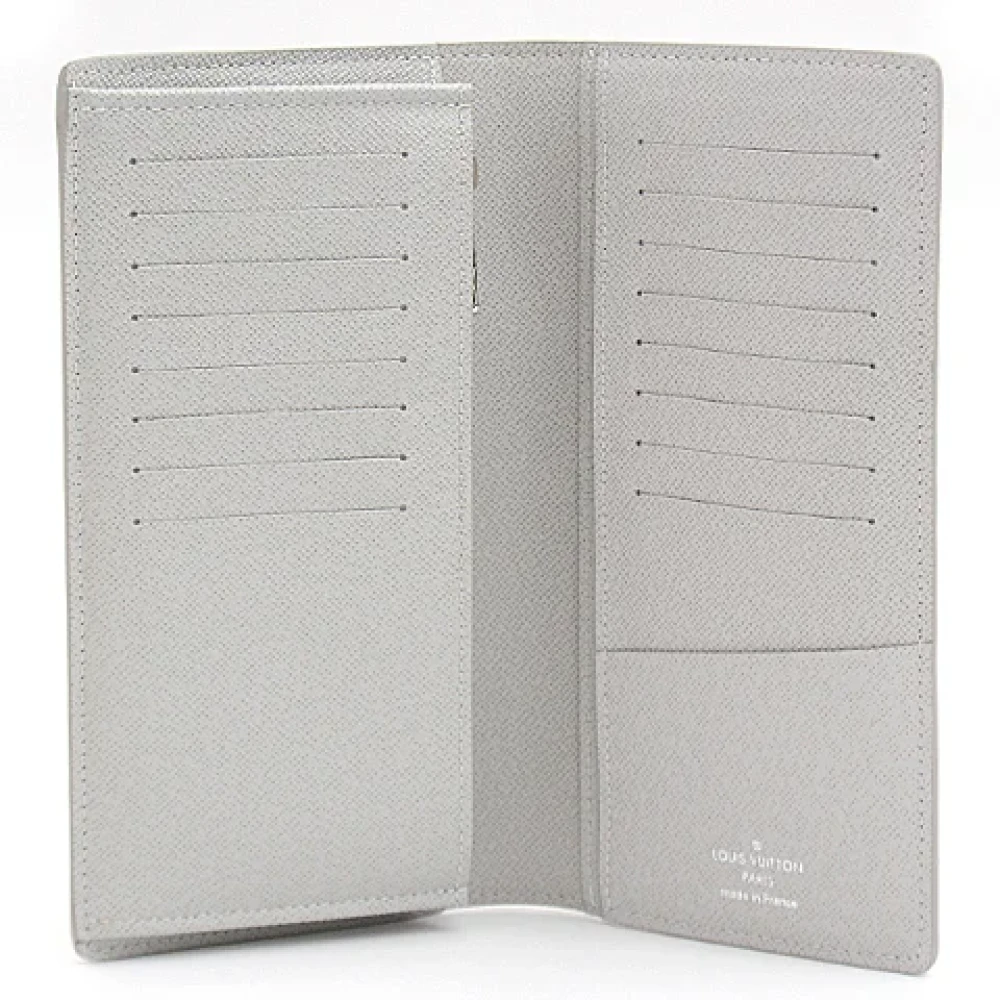 Louis Vuitton Vintage Pre-owned Canvas wallets White Heren