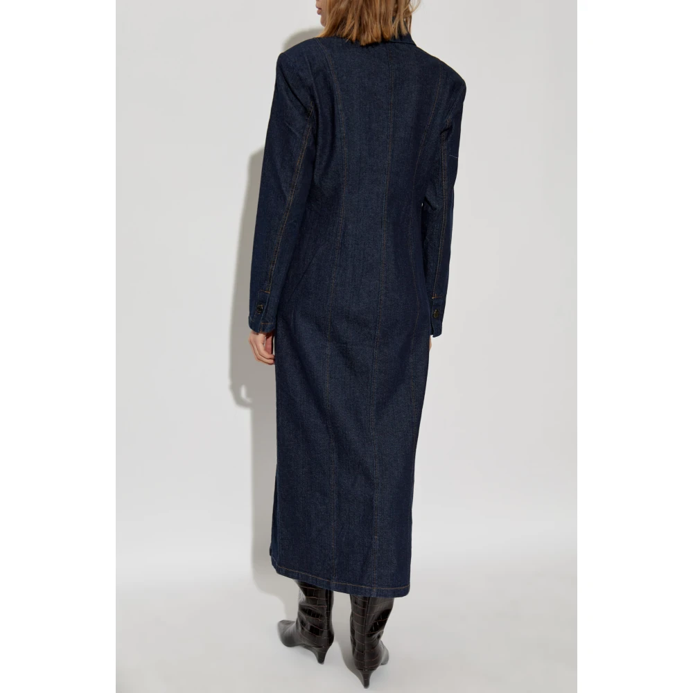 Gestuz Denim jurk Tilma Lang Blue Dames