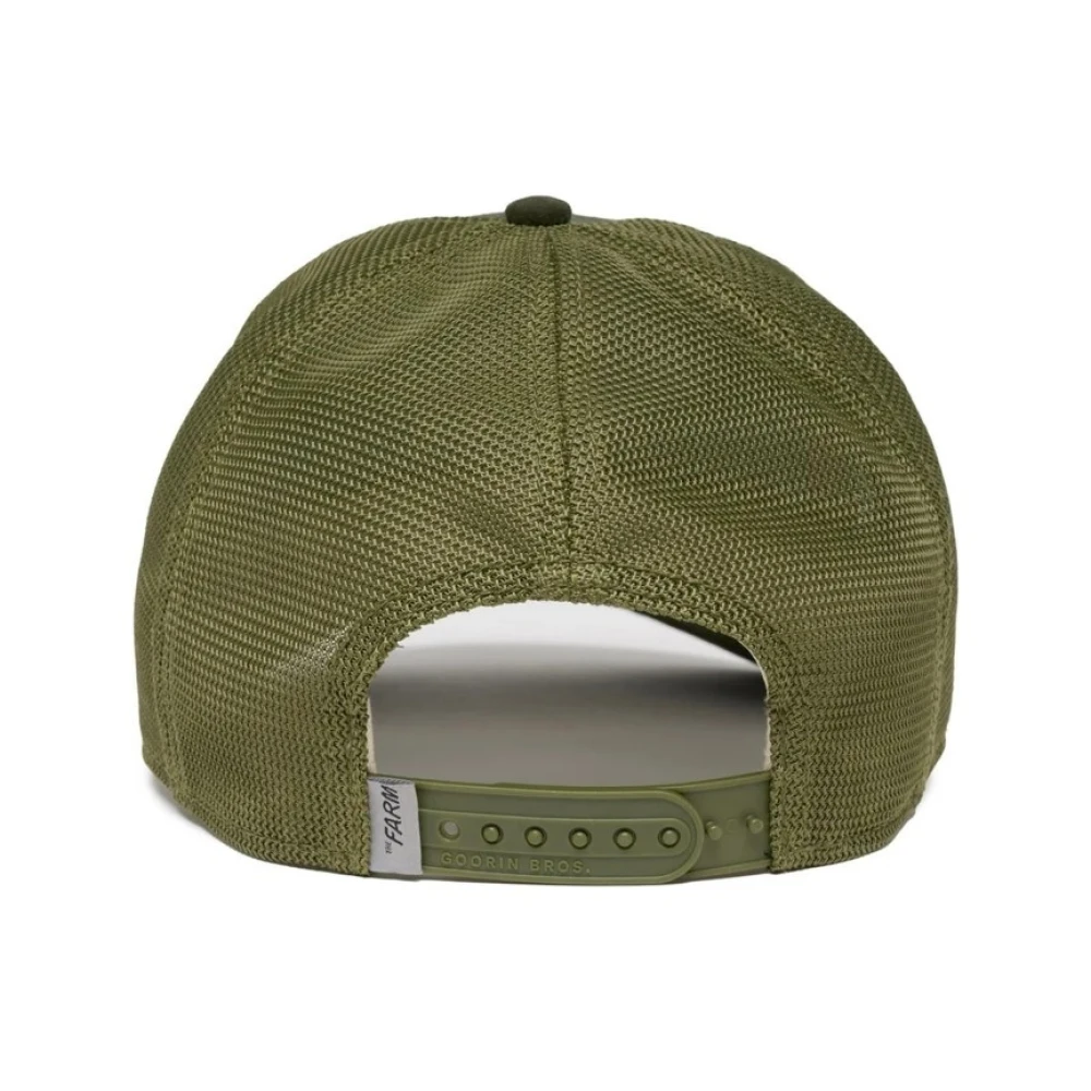 Goorin Bros Groene Suède Truckerpet Green Heren