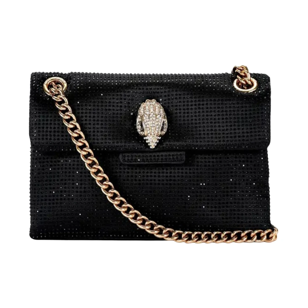 Kurt Geiger Mini Stoffen Crossbody Tas Black Dames