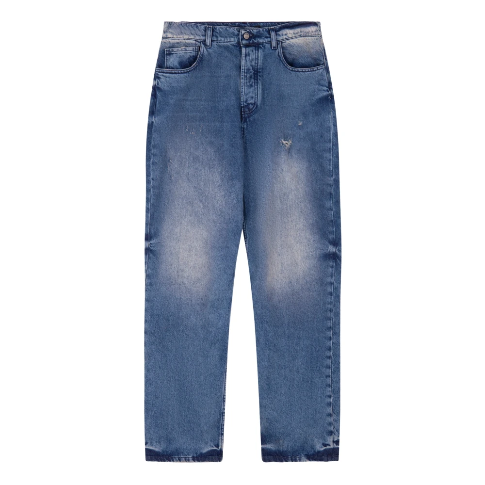 Barrow Klassieke denim jeans met logo details Blue Heren