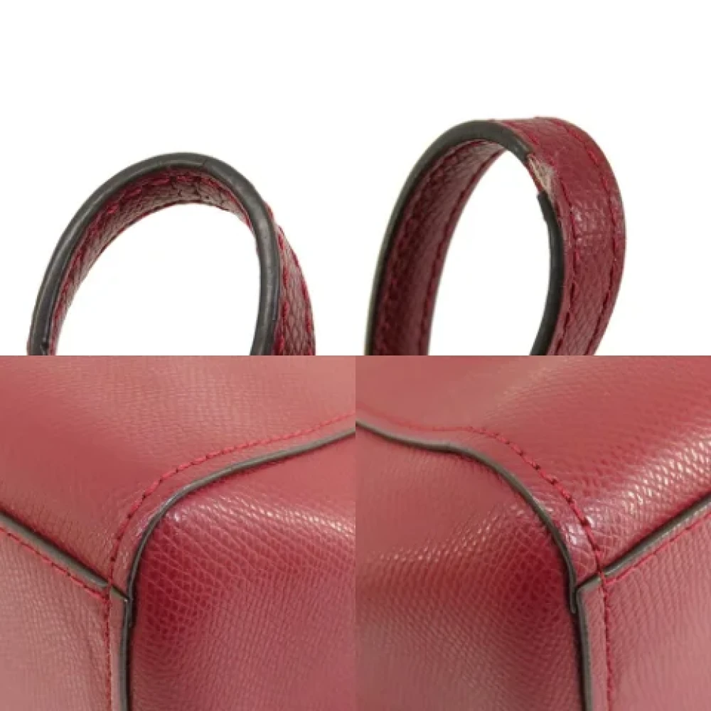 Coach Pre-owned Fabric totes Brown Dames