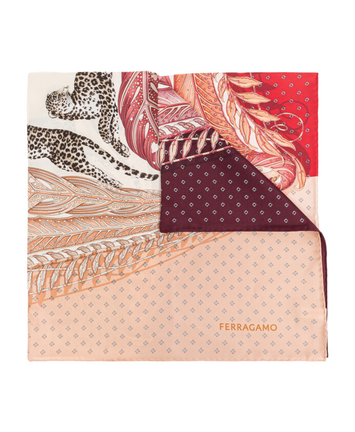 foulard-en-soie-imprime
