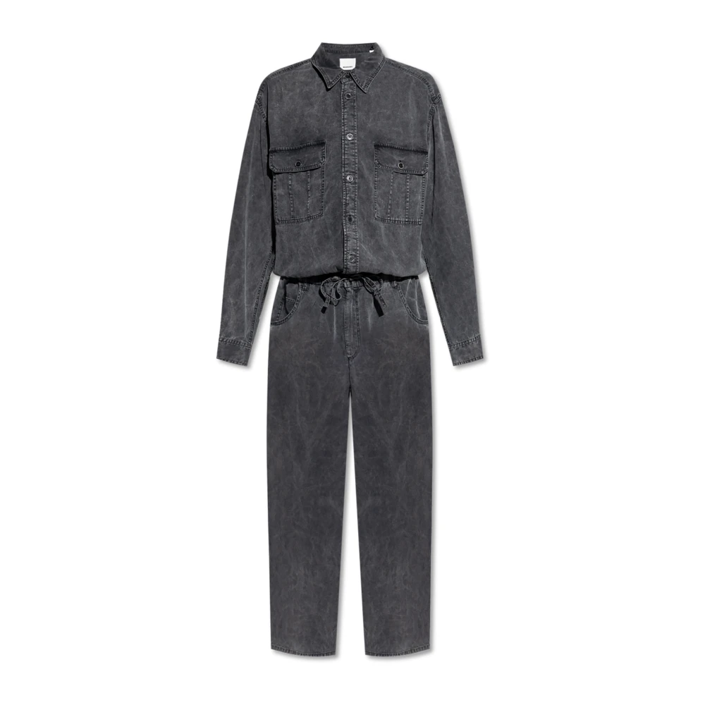 Isabel Marant Patric Jumpsuit Black, Herr