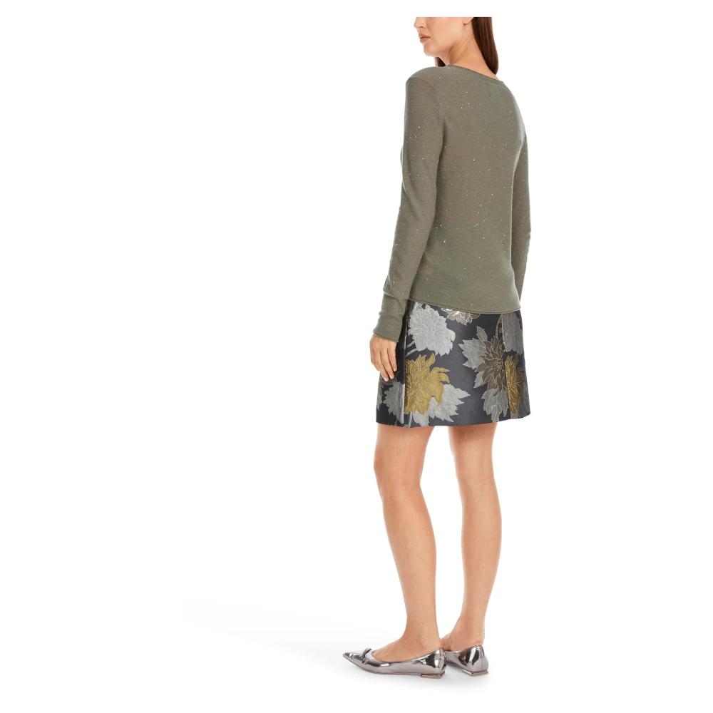 Marc Cain Paillet Wollen Trui Green Dames