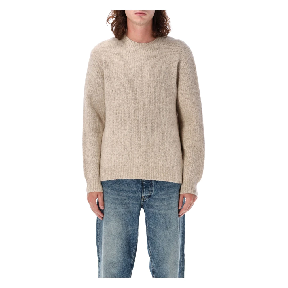 Sunflower Beige Gebreide Trui Yak Sweater Aw24 Beige Heren