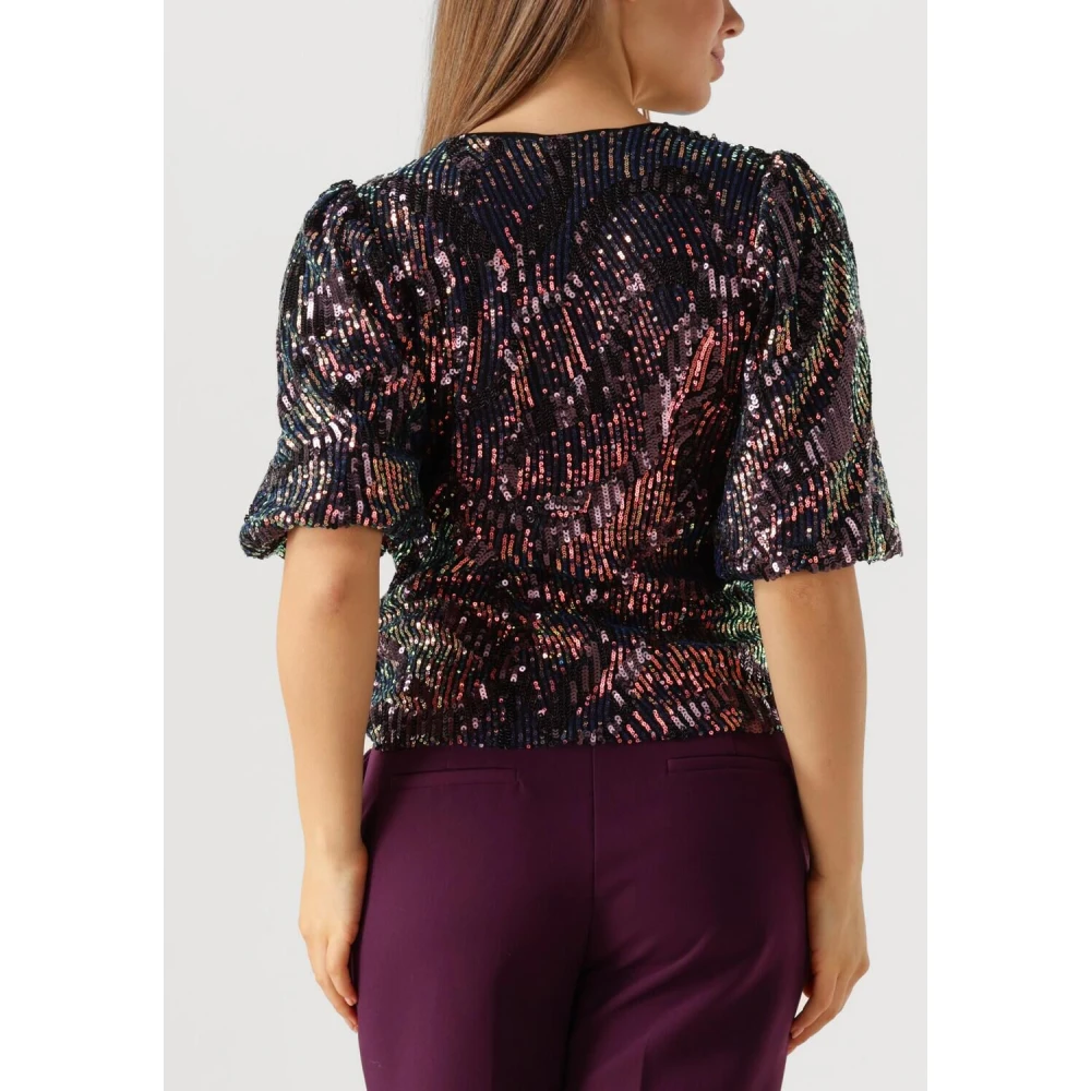 Aaiko Roze Stijlvolle Top voor Vrouwen Multicolor Dames
