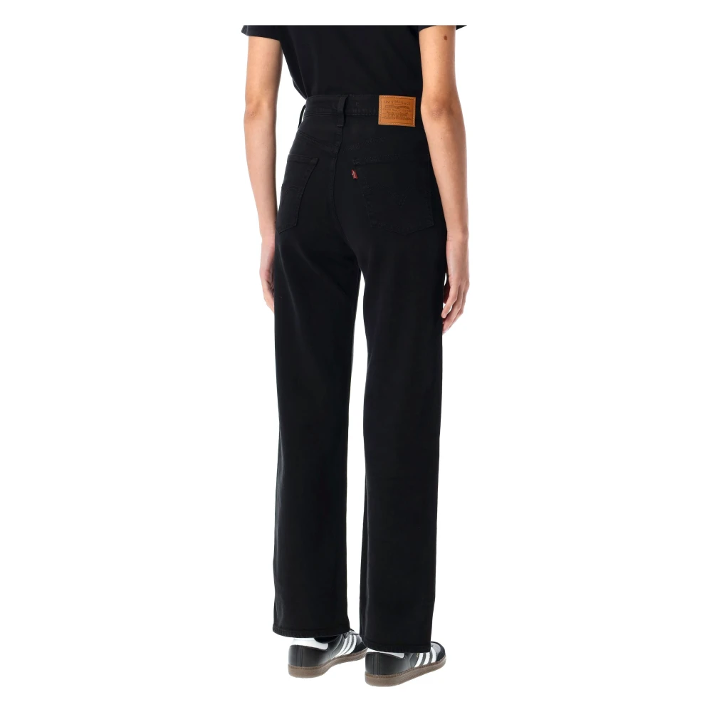 Levi's Dameskleding Jeans Zwart Sprout Aw24 Black Dames