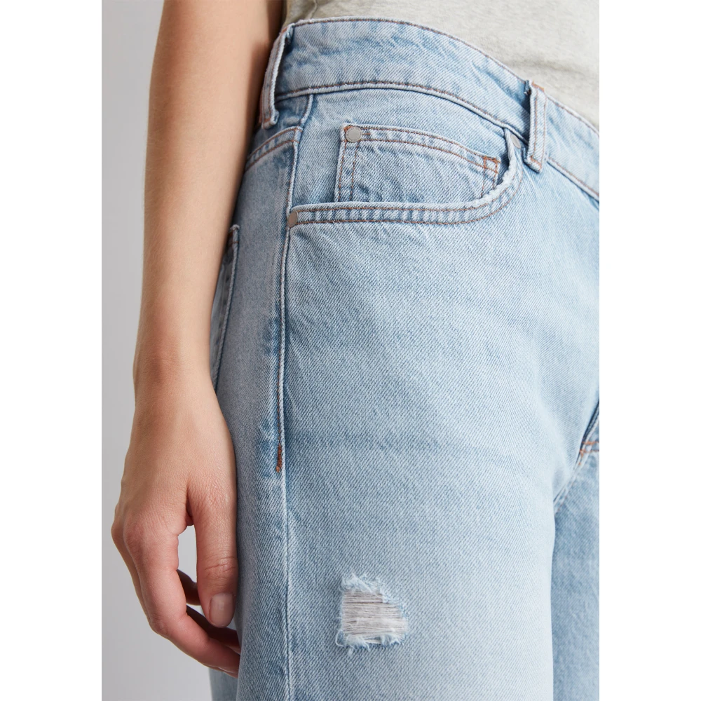 Marc O'Polo Wijde jeans Blue Dames
