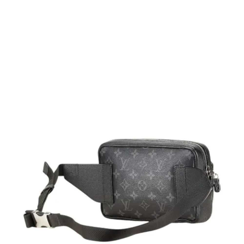 Louis Vuitton Vintage Pre-owned Canvas crossbody-bags Black Dames