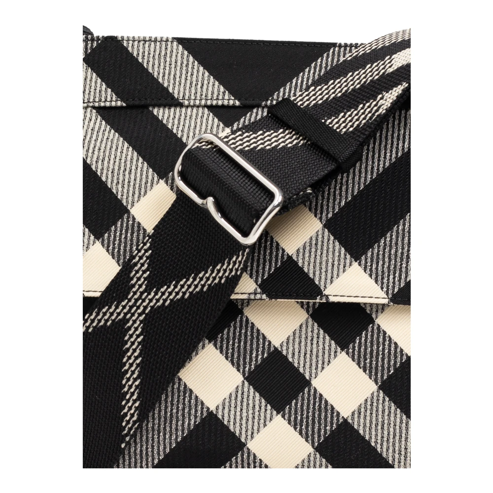 Burberry Check schoudertas Black Heren