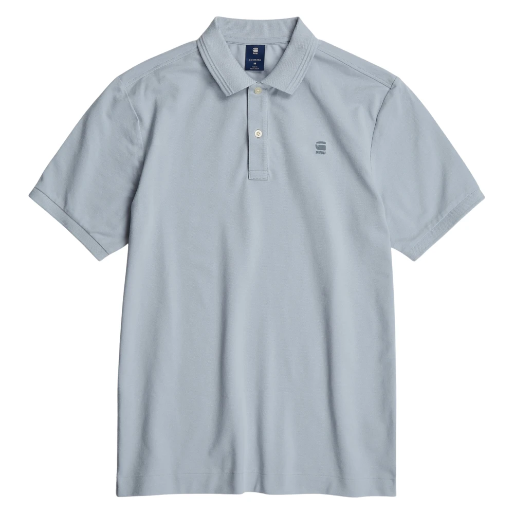 G-Star Slim Fit Polo Shirt Premium Stretch Blue Heren