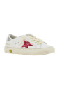 baskets-blanches-en-cuir-avec-patch-etoile-pour-fille