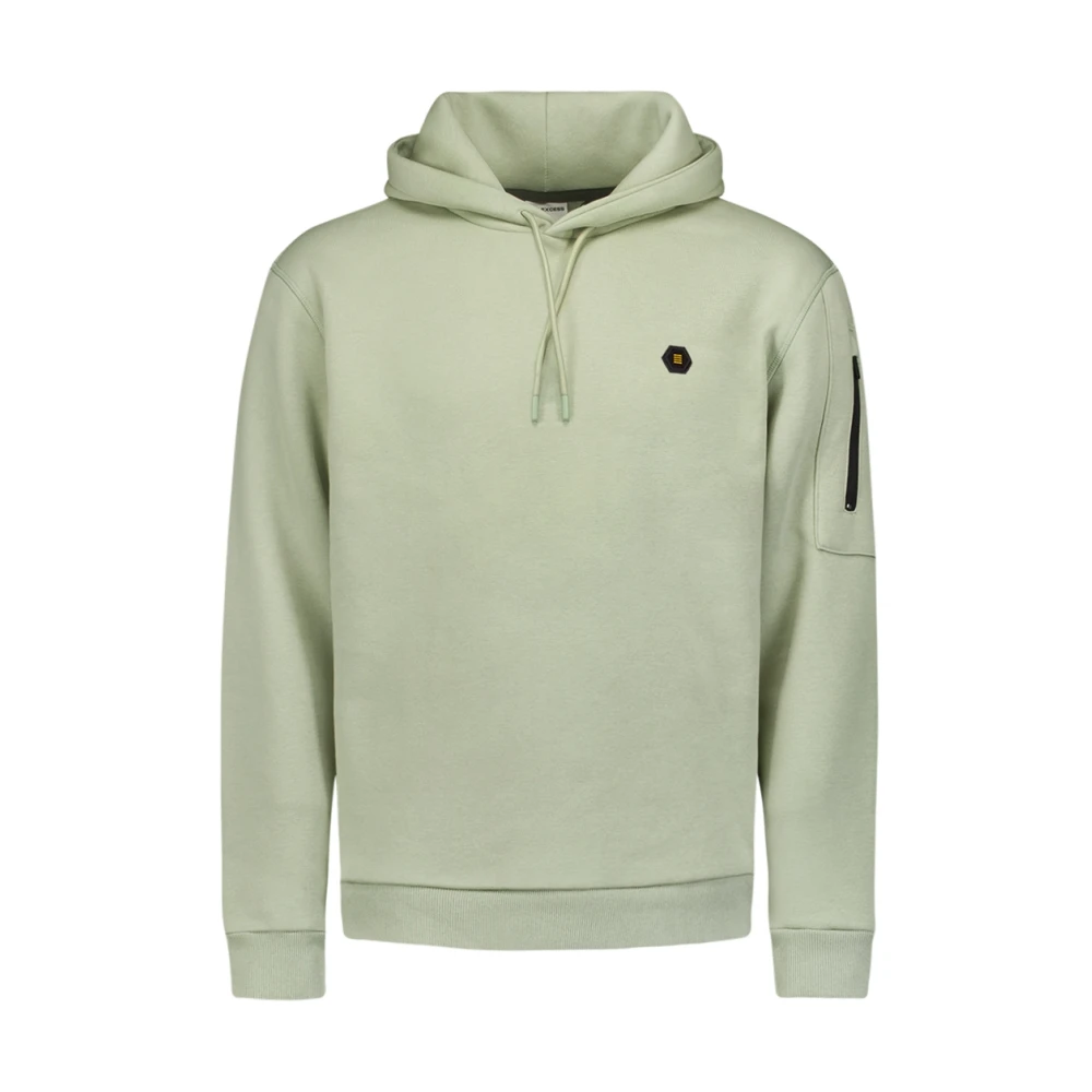 No Excess Capuchontrui Green Heren