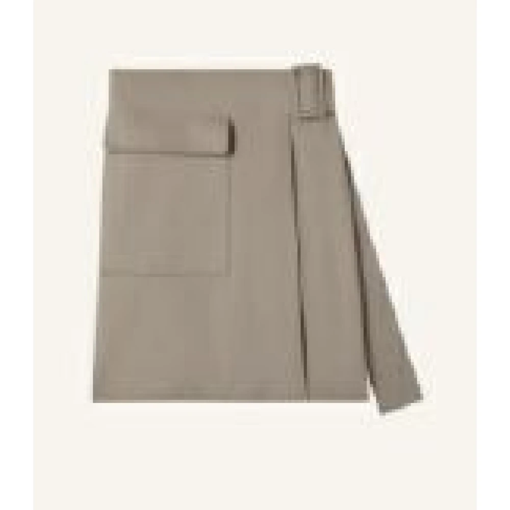 Courrèges Femme Beige Jupes, Taille: 40 Fr Short Skirt